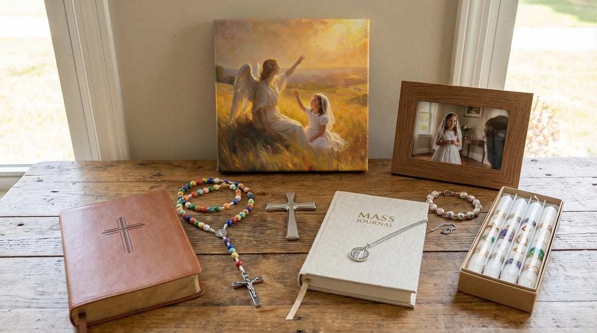 Catholic First Collection Catholic First Communion Gifts: A Complete Guide (2026) – My Guardian Art