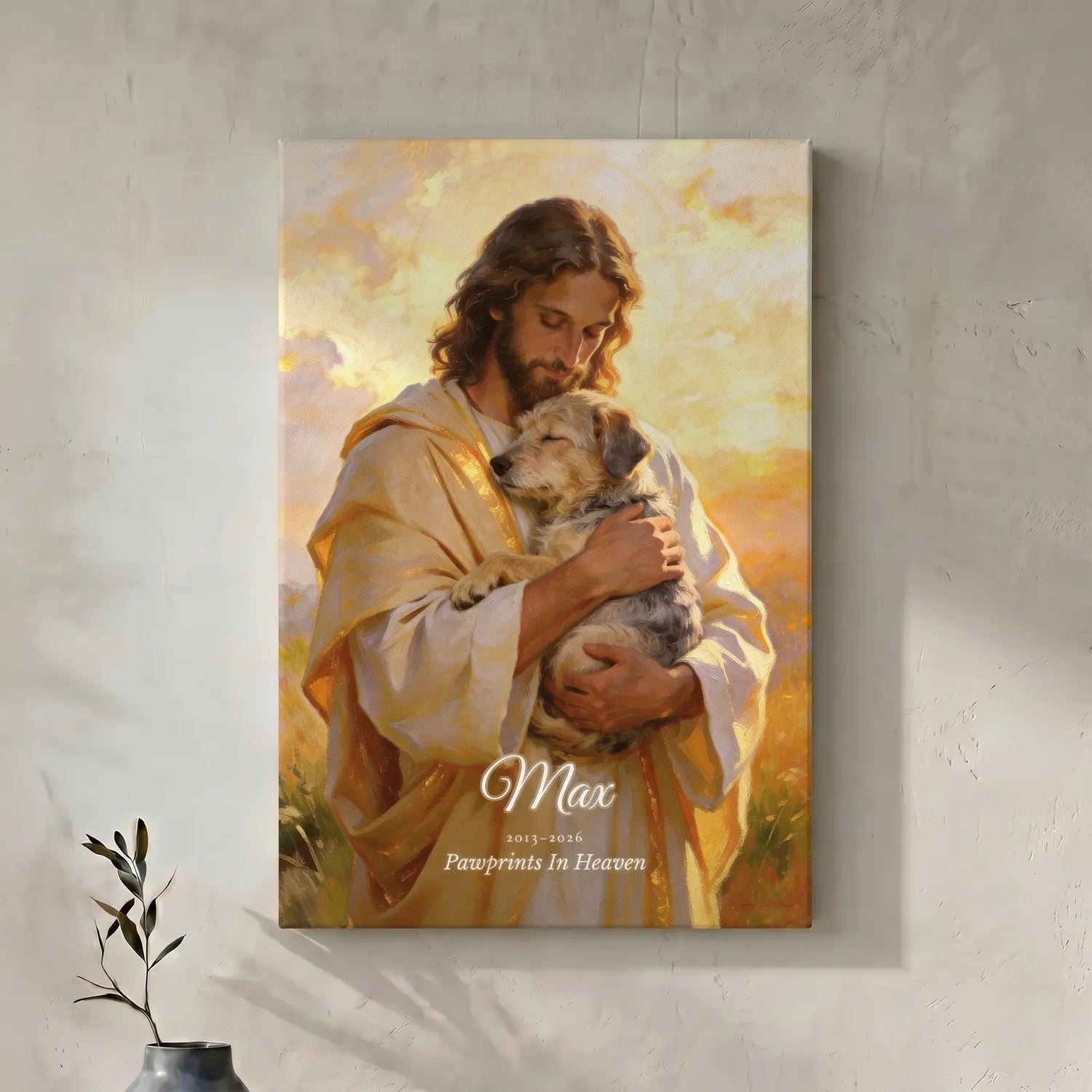 Pet Memorial Gifts - Personalized Dog & Cat Memorial Art